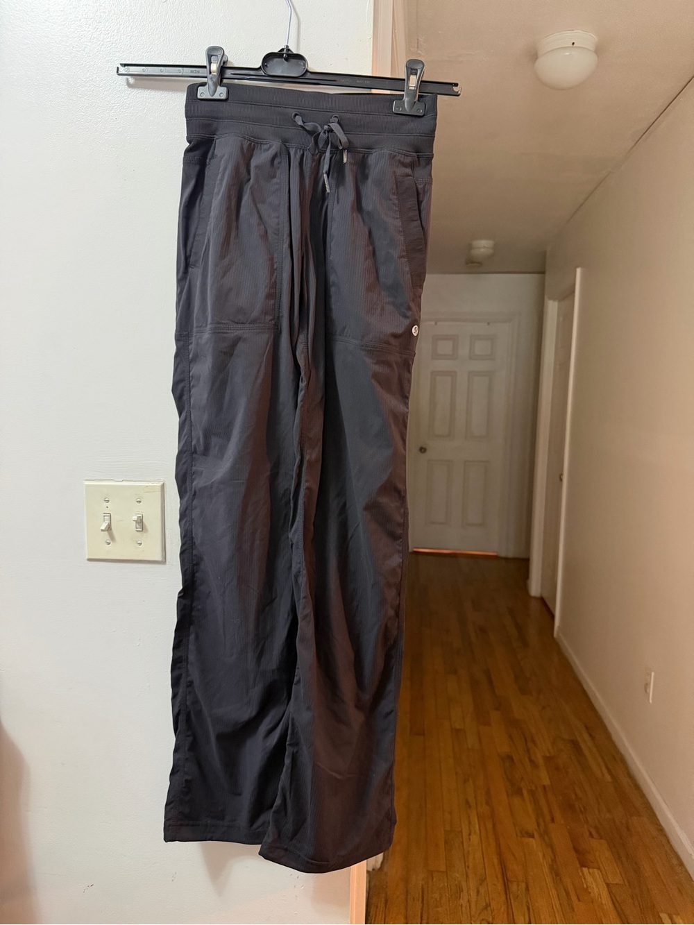 lululemon athletica Men's Black Drawstring Jogger Pants